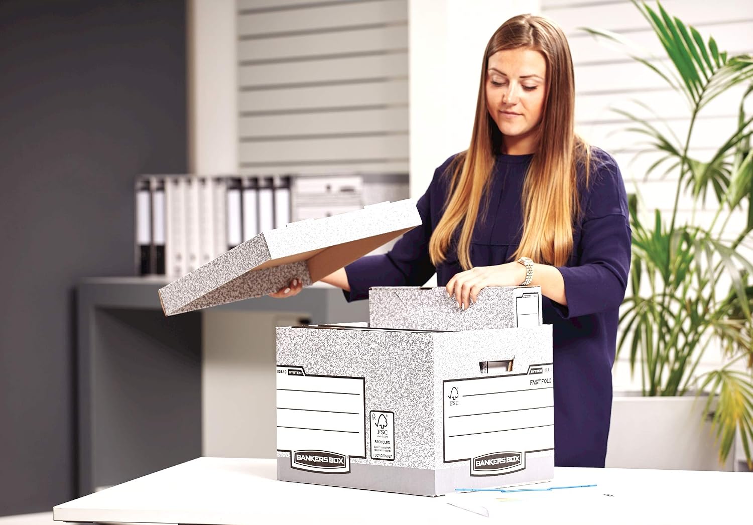Fellowes R-kive Caisse pour Dossiers suspendus 333 x 285 x 390 Lot de 10 00810-FFEU – Image 5