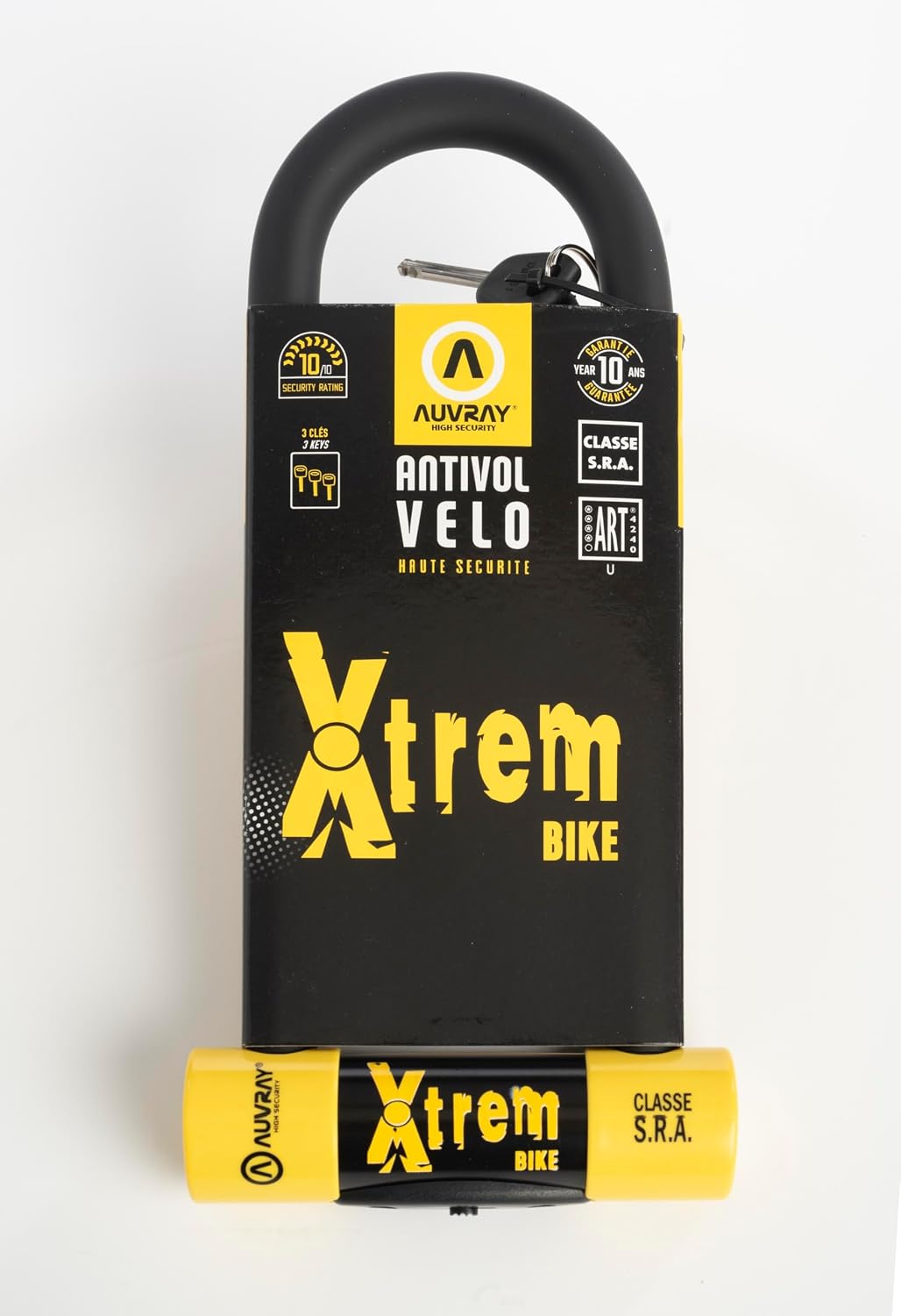 AUVRAY U XTREM BIKE — Antivol vélo U 80 x 150 mm – Image 2