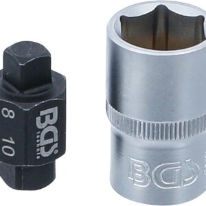 BGS 8991 | Douille de vis de vidange d’huile | 8 mm / 10 mm