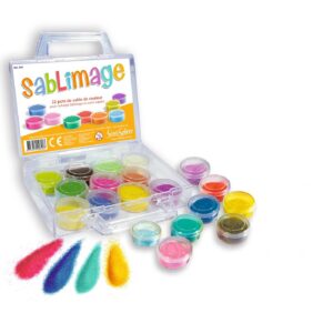 SALIMAGE - VALISETTE - 22 POTS DE SABLE, Colorés, [Multiple], Farbenfroh