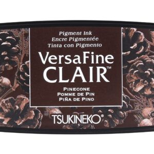 Tsukineko Pinecone Versafine Clair D'encrage, Matière Synthétique, Marron, 5.6 X 9.7 X 2.3 cm