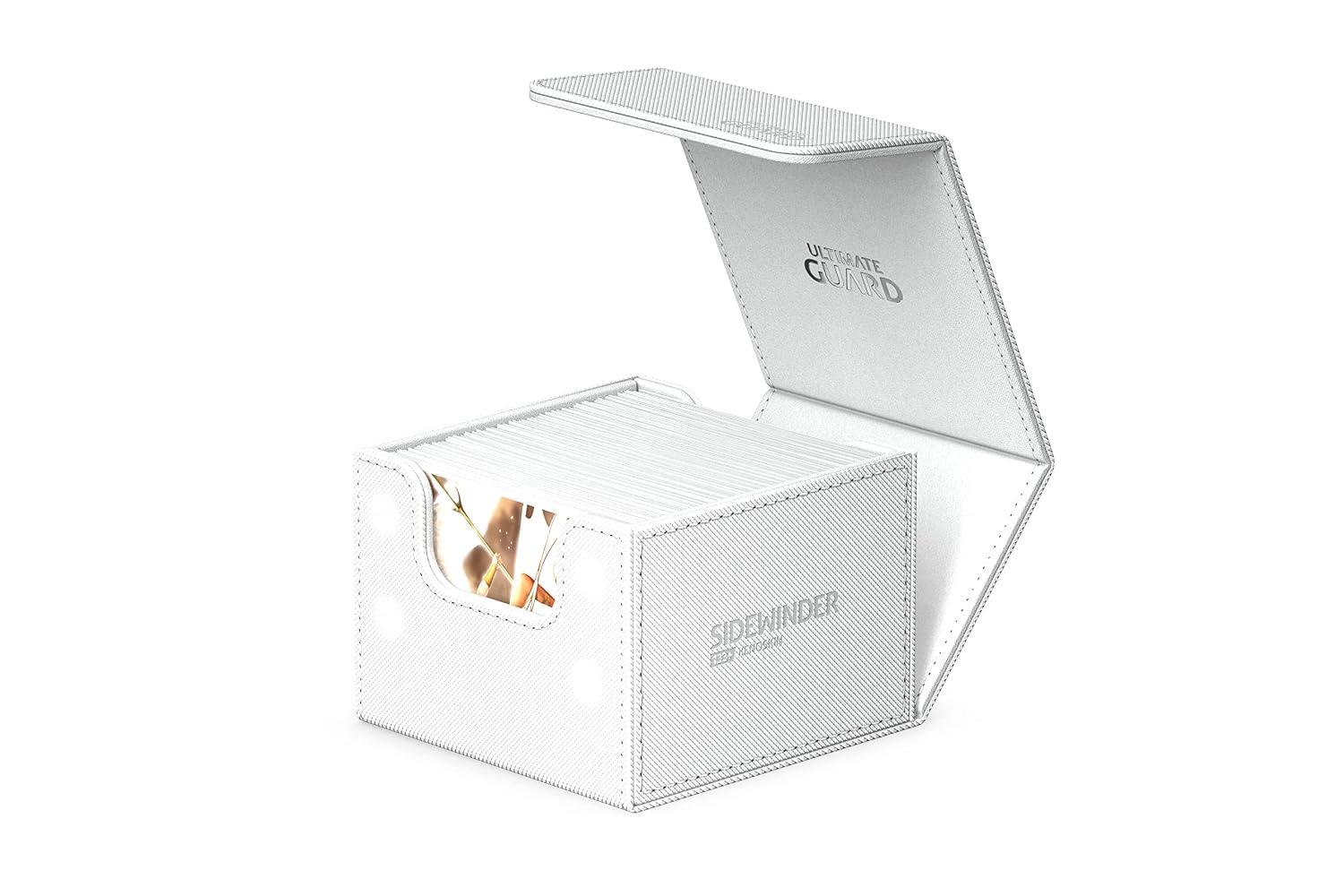 ULTIMATE GUARD Sidewinder 133+ — Boîte pour cartes blanche – Image 2