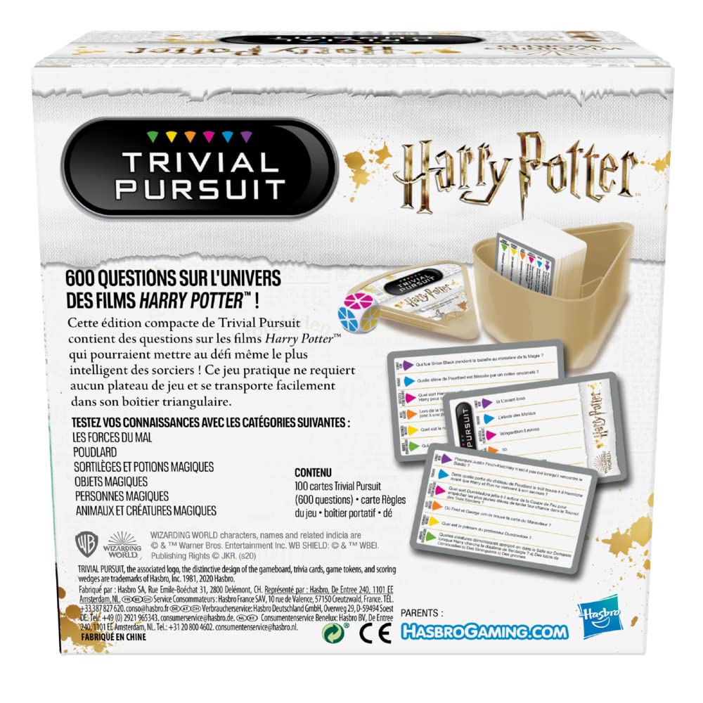 HASBRO Gaming Trivial Pursuit — Jeu-questionnaire Harry Potter – Image 4