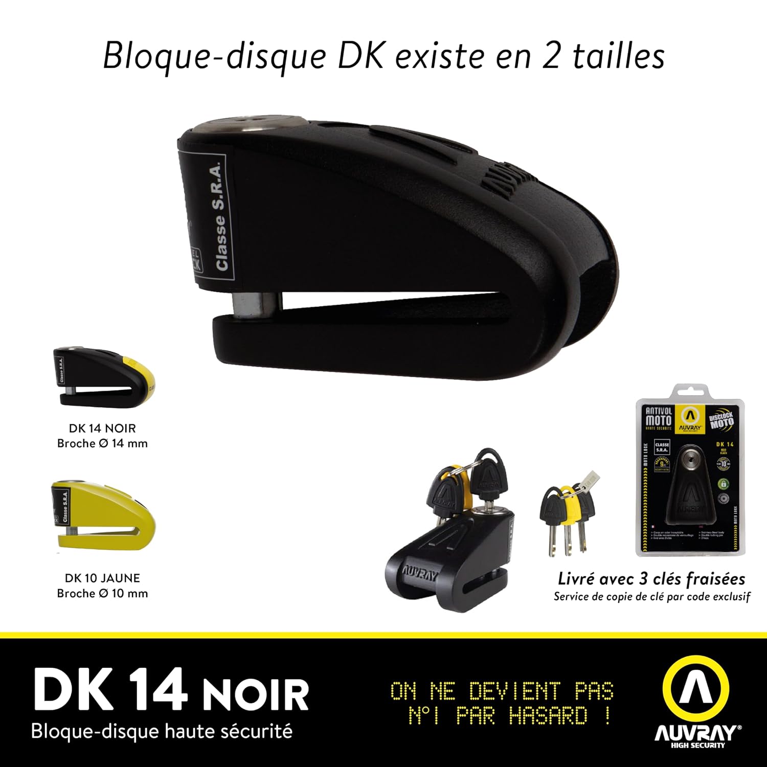 AUVRAY Block Disc DK-14 Black Classe SRA – Image 5