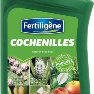 FERTILIGENE FCOC400N - Insecticide Anti-Cochenilles Concentré UAB 400 ml - Elimine tous les types de cochenilles (farinause, bouclier et carapace) - Protège les fruits, rosiers, etc. - Jusqu'à 200 m²