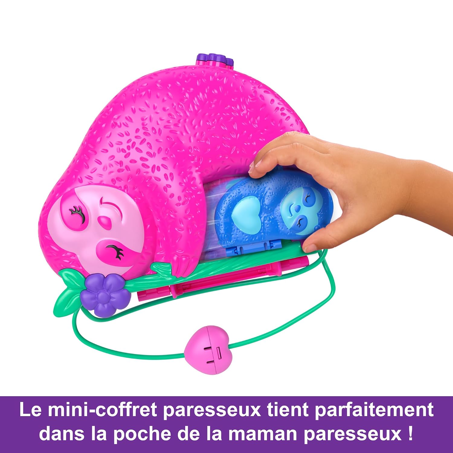 POLLY POCKET — Coffret 2 en 1 Famille des Paresseux – Image 2