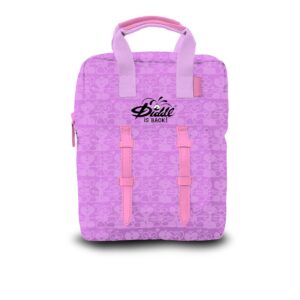 DIDDL — Sac à dos enfant mauve et rose 22x12x30 cm