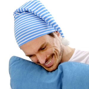Alternative view of WIDMANN — Bonnet de nuit avec pompon