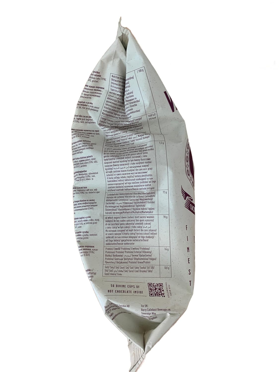 VAN HOUTEN H1-15% Cacao — Poudre de Chocolat 1kg – Image 3