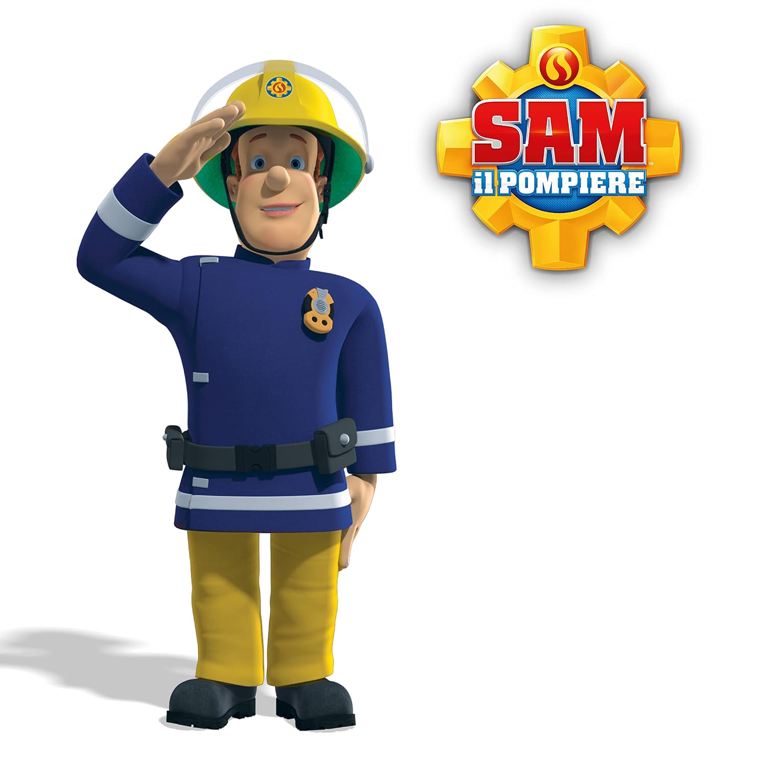 MATTEL/Fireman SAM — Déguisement garçon avec masque 3-4 ans – Image 6