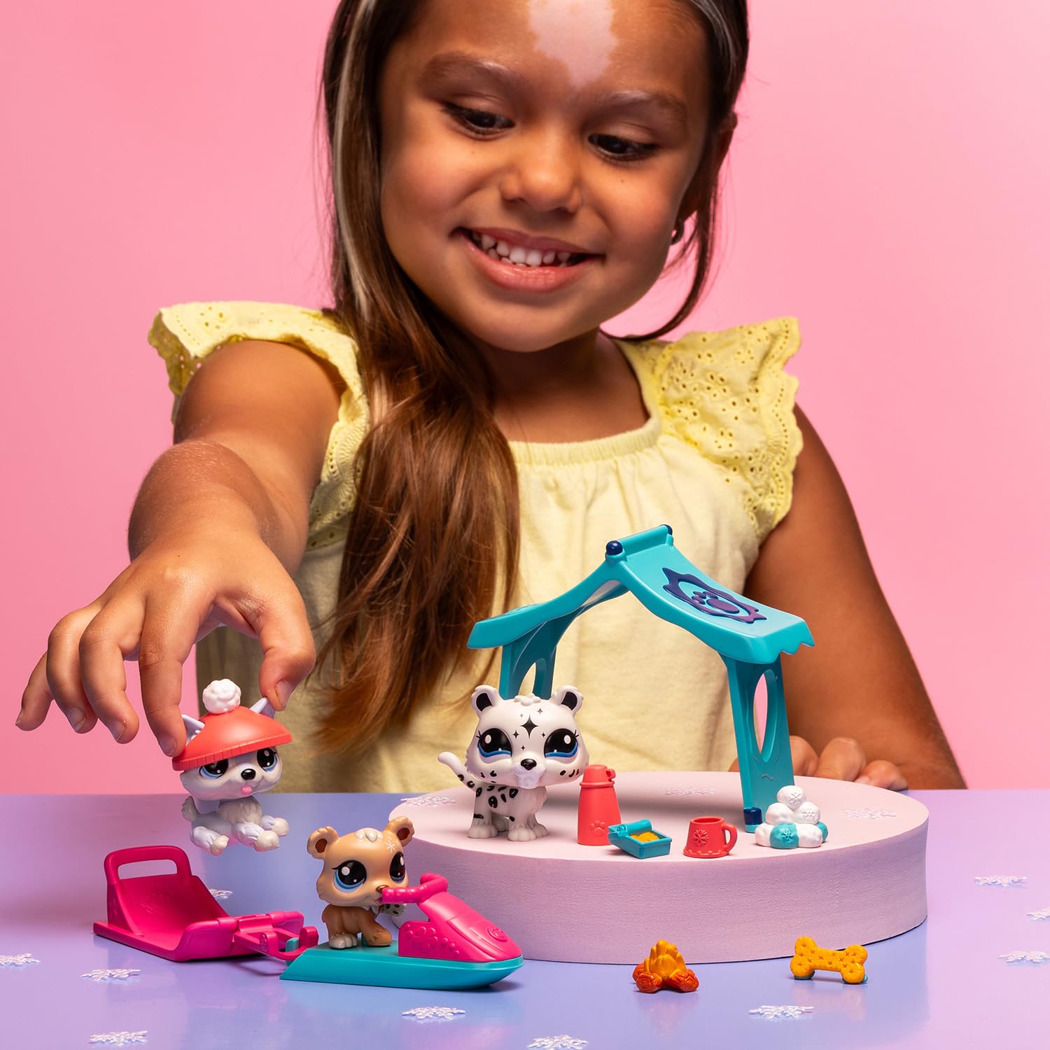 LITTLEST PET SHOP — Coffret Jour de Neige 3 Animaux – Image 5