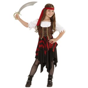 W WIDMANN MILANO Party Fashion - Costume enfant pirate, robe, capitaine, corsaire, déguisements carnaval