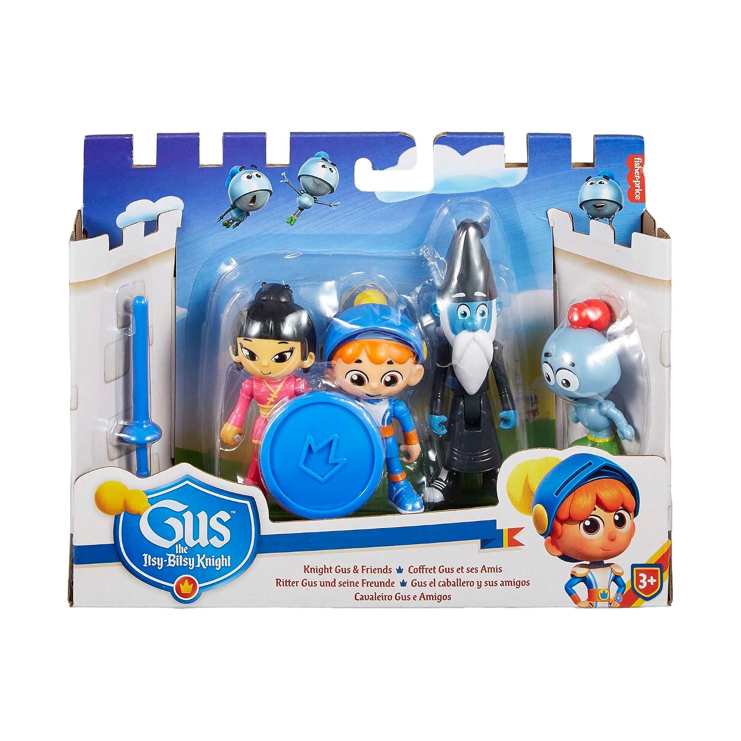 MATTEL — Coffret de figurines articulées Gus et ses amis – Image 5