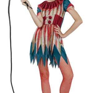 P'tit Clown - 23618 - Costume Clown Vintage - Déguisement Halloween Femme - Années 20 - Cirque - Carnaval, Cosplay