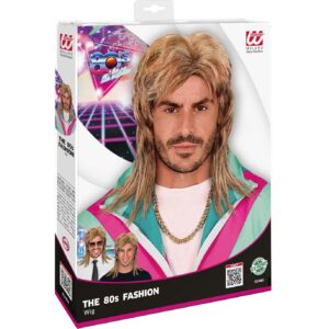 Alternative view of W WIDMANN MILANO Party Fashion — Perruque années 80 blond foncé