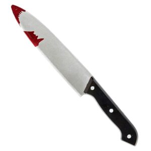 WIDMANN MILANO PARTY FASHION - Arme sanglante, 30 cm, couteau, hachoir, accessoire, psychopathe, tueur, Halloween