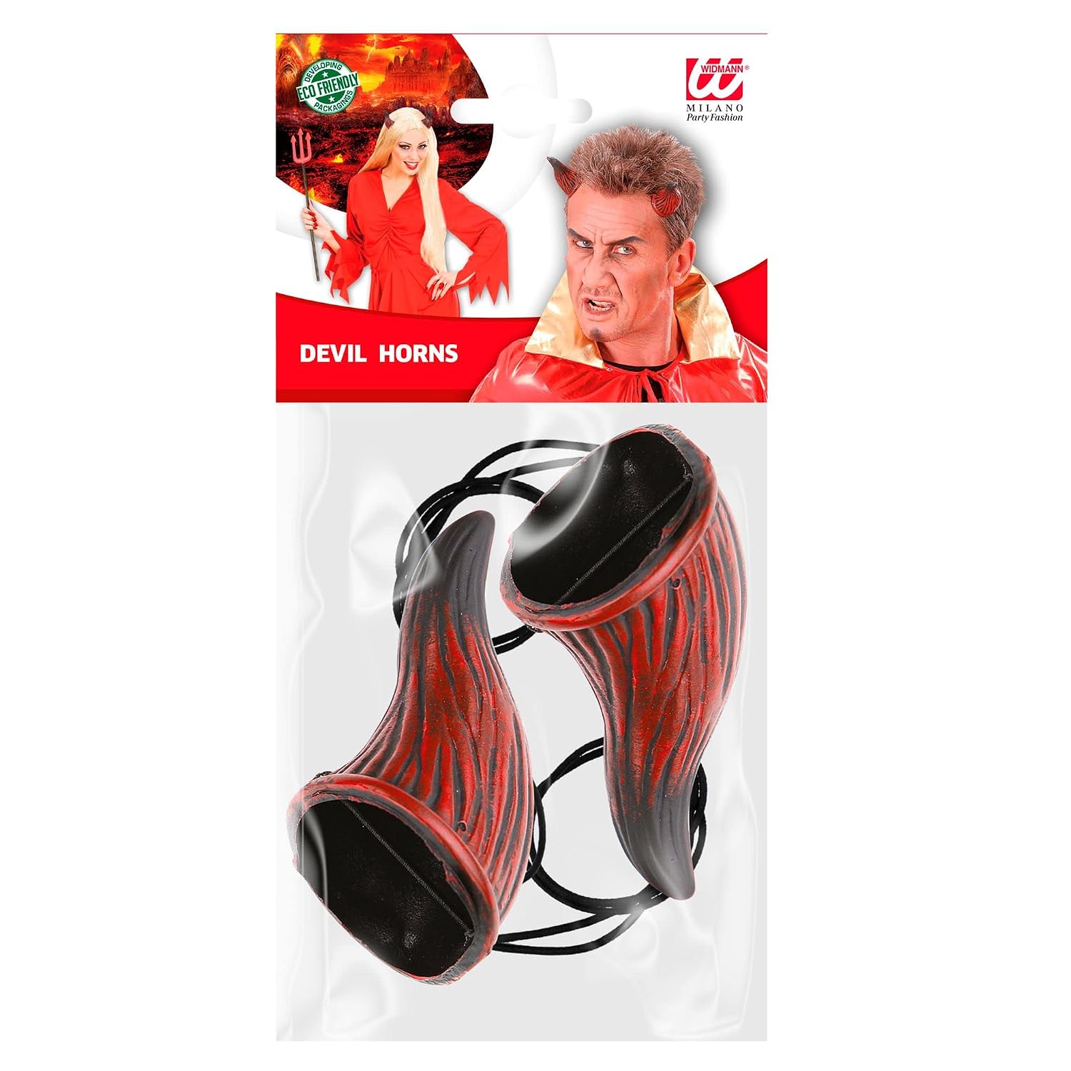 W WIDMANN MILANO — Cornes de démon avec élastique – Image 2