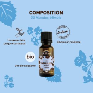 Alternative view of BIOFLORAL Mimulus — Granules bio 19,5 g sans alcool