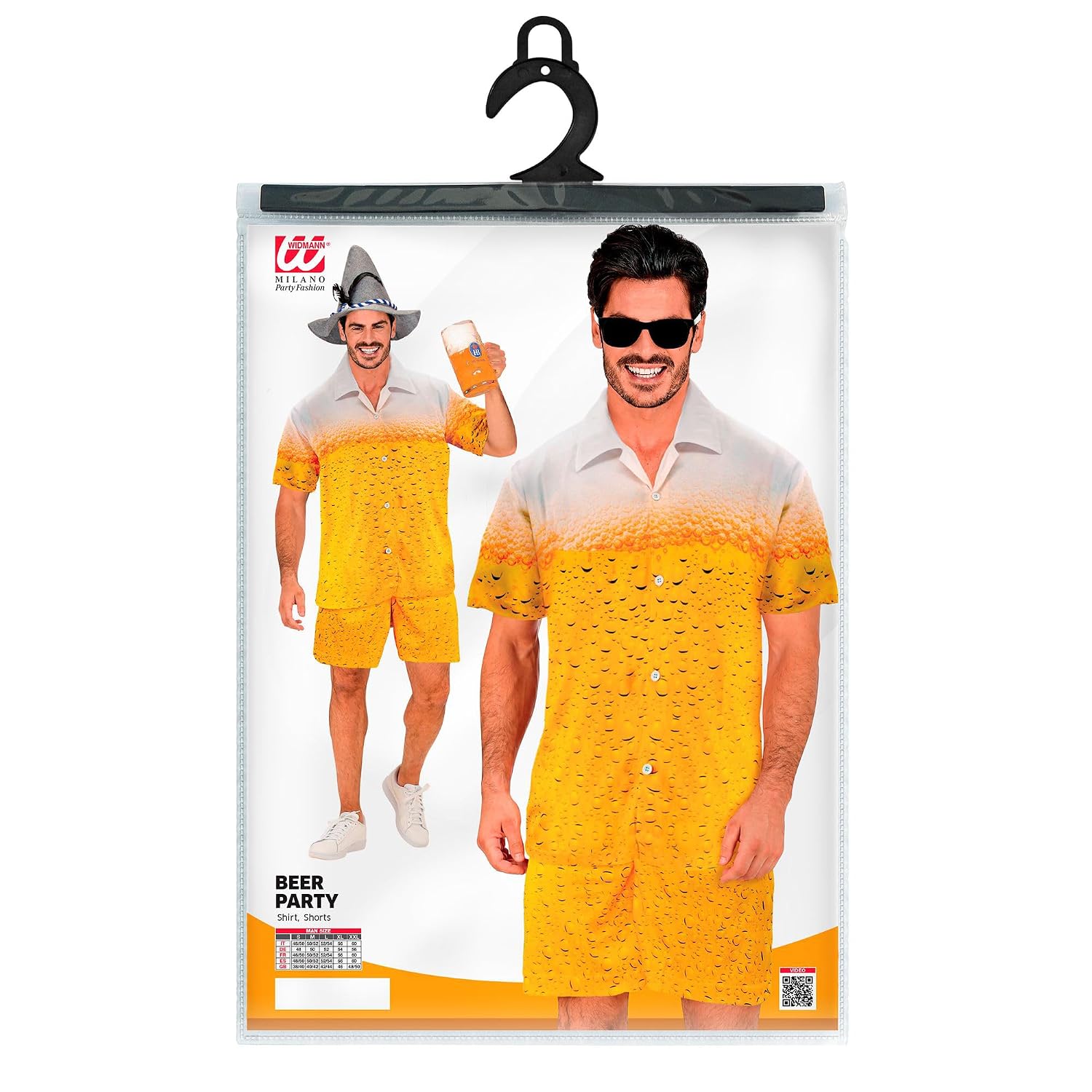 W WIDMANN MILANO Party Fashion — Costume de bière S/M – Image 4