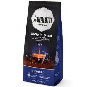 Bialetti Grain Expert, Café en grains, Goût Intenso, 1 KG