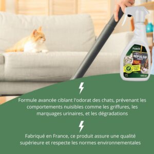 Alternative view of Répulsif Chats — Spray intérieur/extérieur 500ml