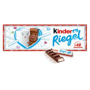 KINDER — Barres de chocolat au lait 1 kg, lot de 48 x 21 g