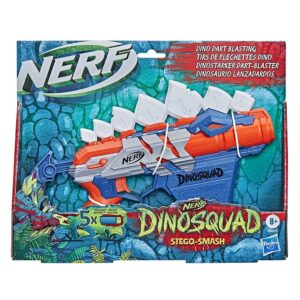 Alternative view of NERF DinoSquad Stego-Smash — Blaster avec 5 fléchettes