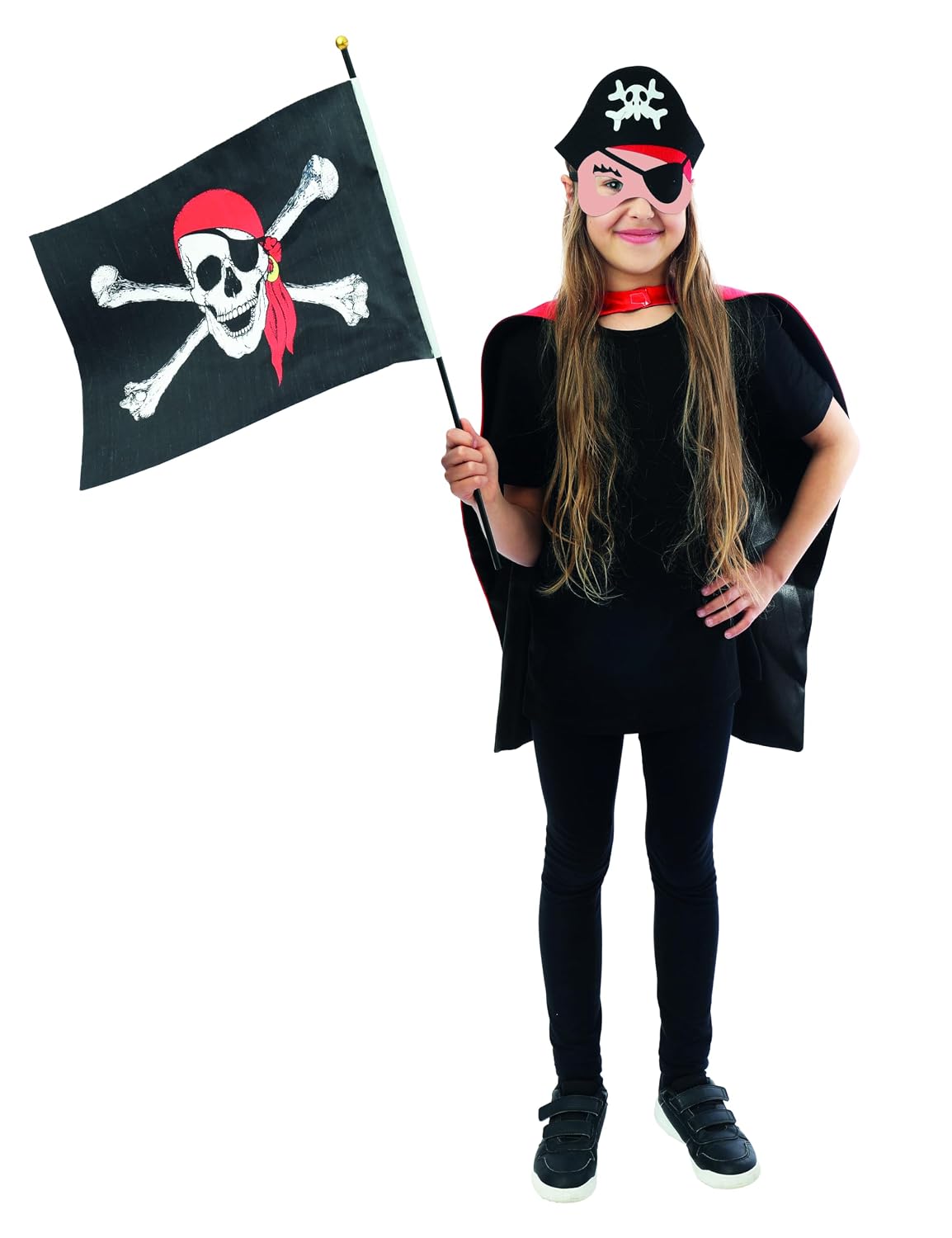 P'TIT CLOWN — Drapeau Pirate 30 x 45 cm – Image 4