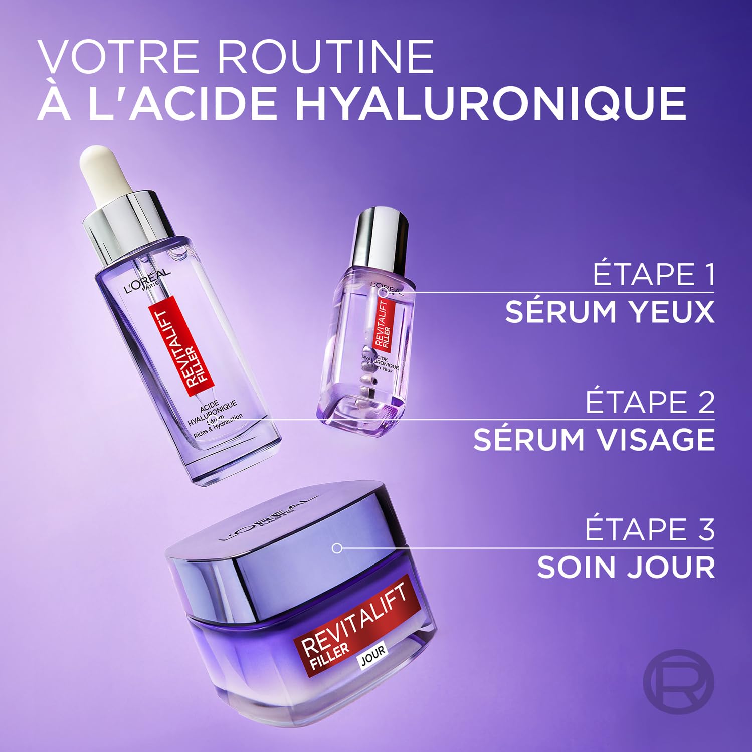 L'ORÉAL PARIS Revitalift Filler — Coffret soin anti-âge 2 produits – Image 6