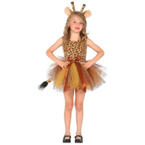 W WIDMANN MILANO Party Fashion - Costume enfant animal, robe avec tutu, serre-tête, costume animal, déguisements de carnaval