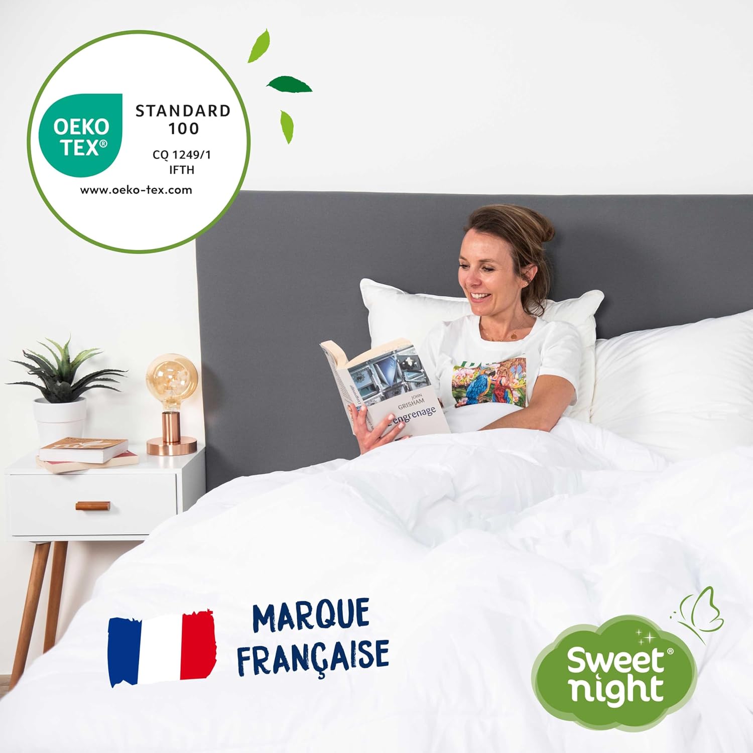 SWEET NIGHT — Protège-matelas imperméable 90x200 cm – Image 4