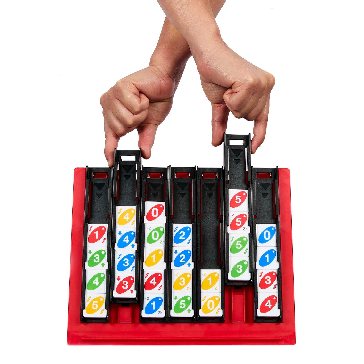 MATTEL Games UNO Quatro — Jeu de Tuiles Familial 2 à 4 Joueurs – Image 3