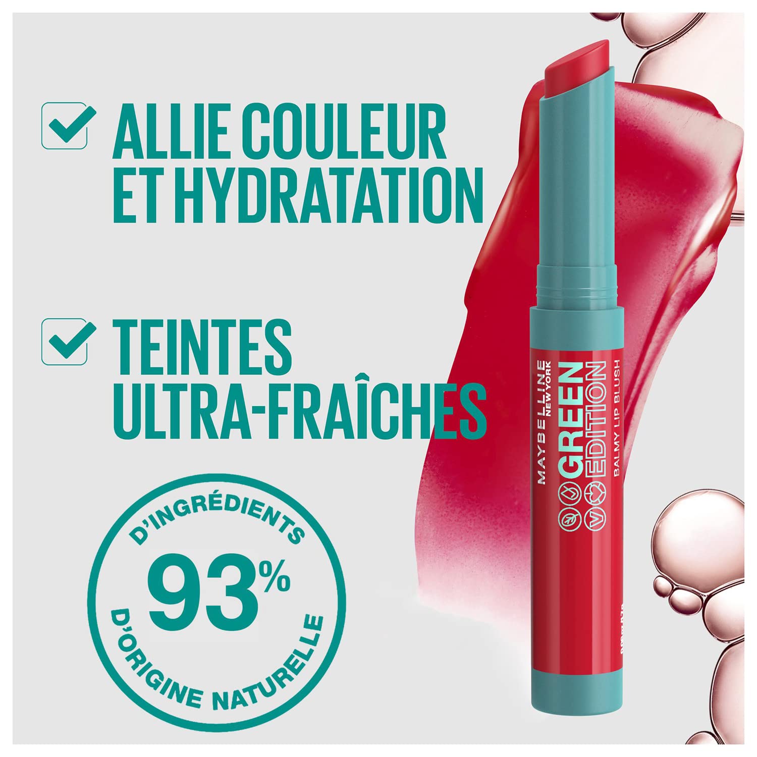 MAYBELLINE NEW YORK Green Edition — Baume à lèvres Desert 008 – Image 3