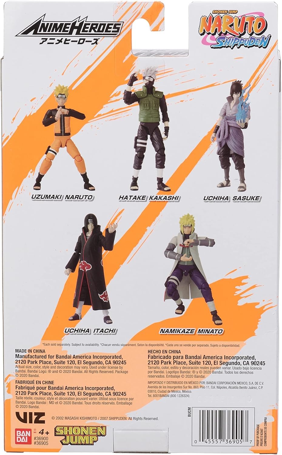 BANDAI Anime Heroes — Figurine Naruto Uzumaki 17 cm – Image 7