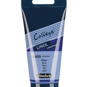 SCHMINCKE College Linol — Encre pour linogravure bleue 75 ml