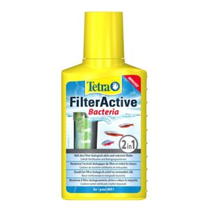 TETRA - FilterActive - Préserve la Propreté du Filtre d'Aquarium - Contient des Bactéries Vivantes - 250 ml