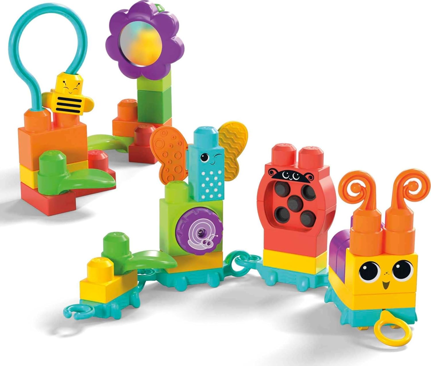 MEGA BLOKS — Coffret de Construction Sensoriel 30 Blocs – Image 4