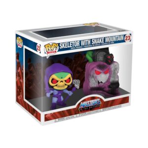 Funko Pop! Town: Masters of The Universe - Snake Mountain with Skeletor - Les Maîtres de l'univers - Figurine en Vinyle à Collectionner - Idée de Cadeau - Produits Officiels - TV Fans