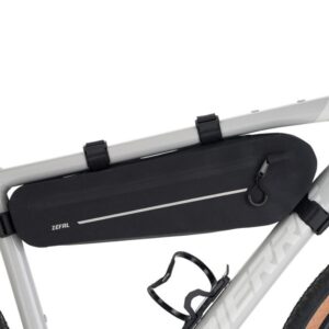 Zéfal ZEFAL Z Adventure C3 - Sacoche Cadre Vélo Étanche et Légère VTT, Velo Bikepacking Noir, 3,3 l, 210g