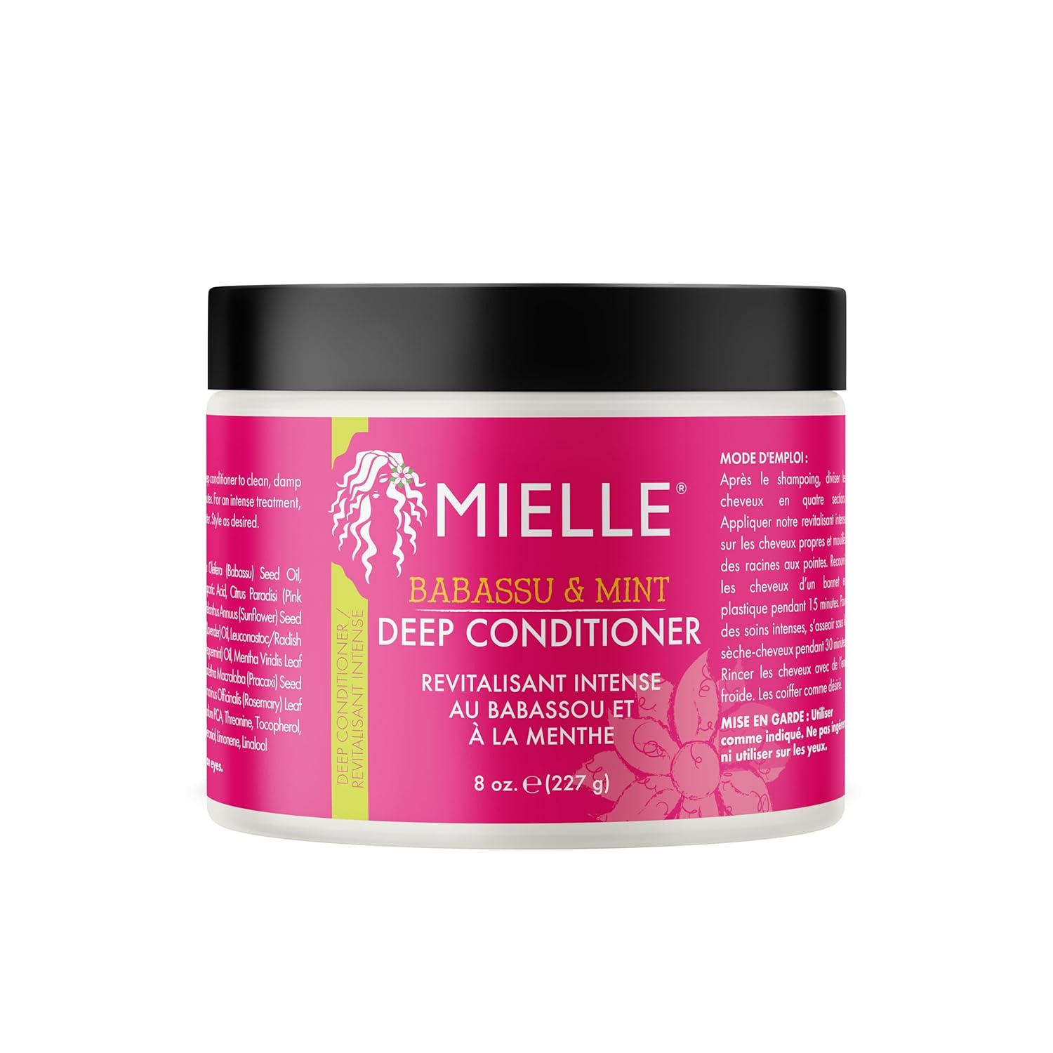 MIELLE — Après-shampoing profond Babassu & Mint 227 ml