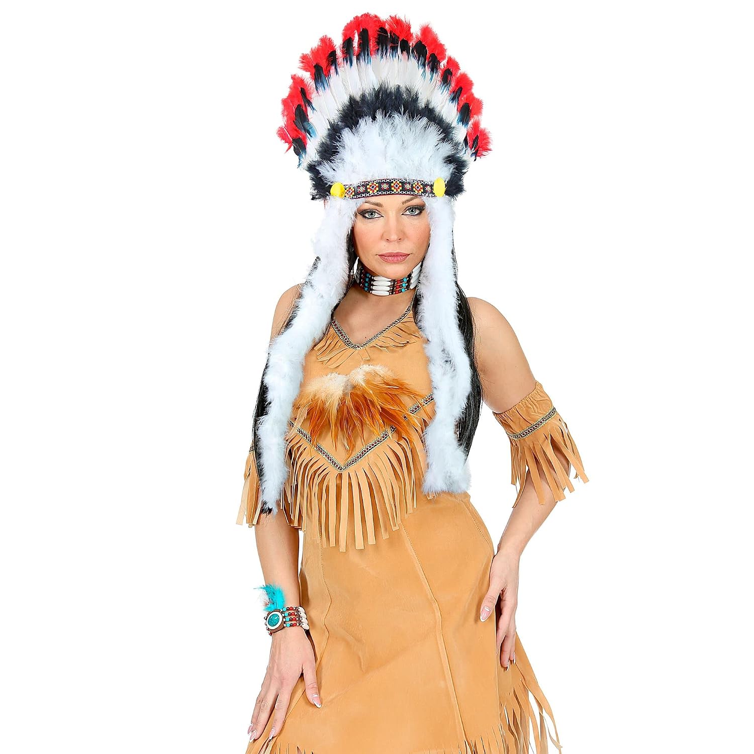 W WIDMANN MILANO — Bijou de cheveux indien taureau sauvage – Image 2