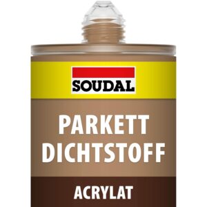 SOUDAL — Mastic acrylique spécial parquet chêne moyen