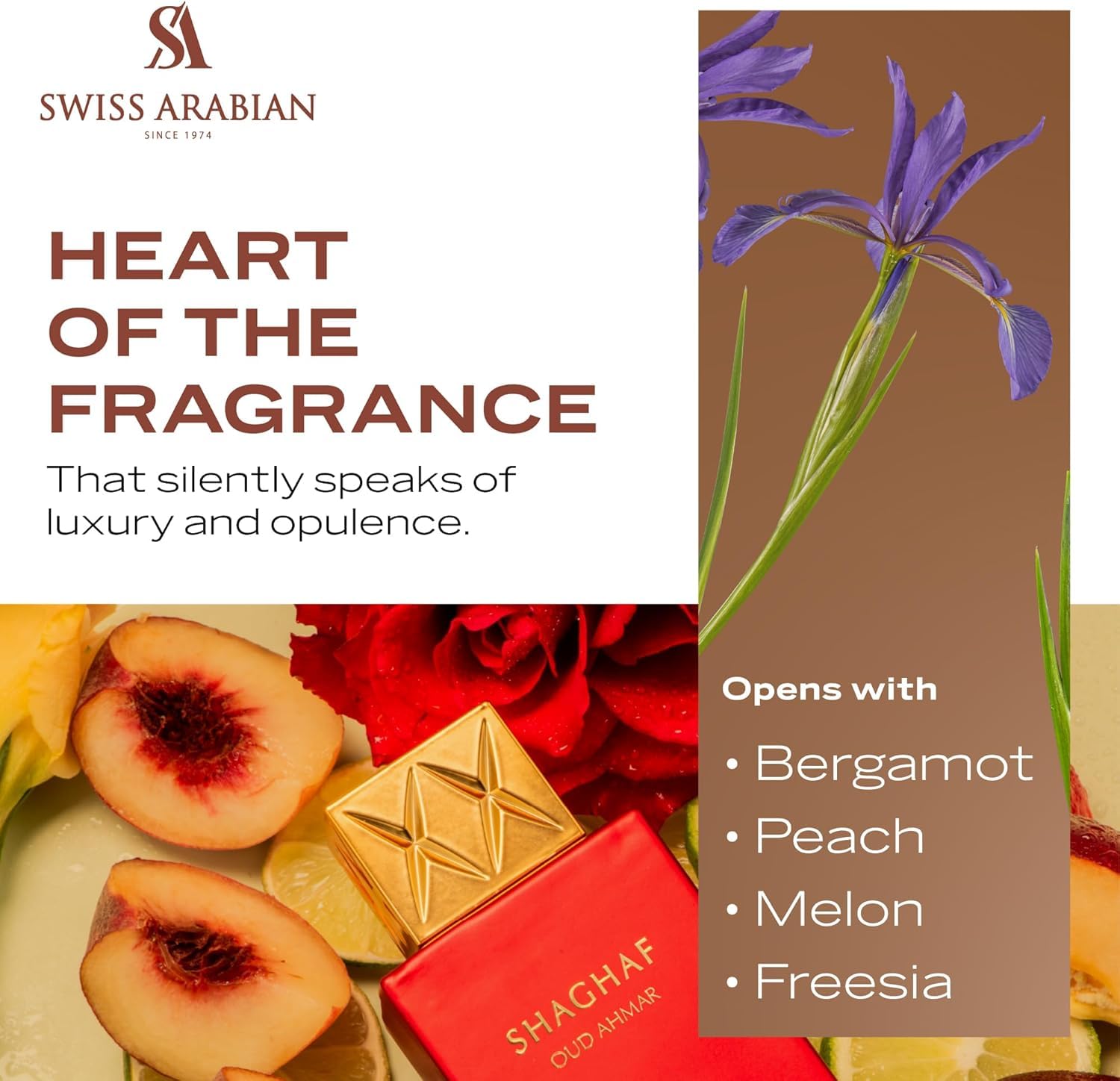 SWISS ARABIAN Shaghaf Oud Ahmar — Eau de Parfum mixte 75 ml – Image 3