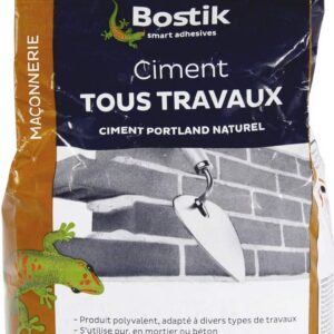 Alternative view of BOSTIK — Sac de ciment gris tous travaux 5kg