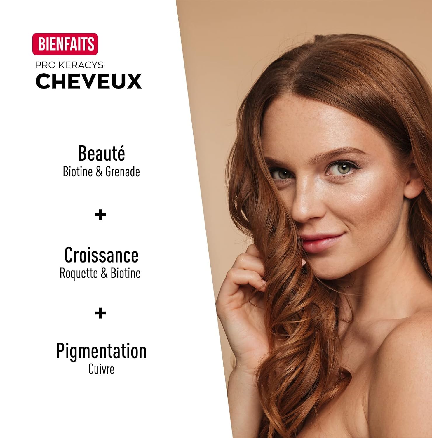 GRANIONS PRO KERACYS — Comprimés à croquer cheveux 56 unités – Image 3
