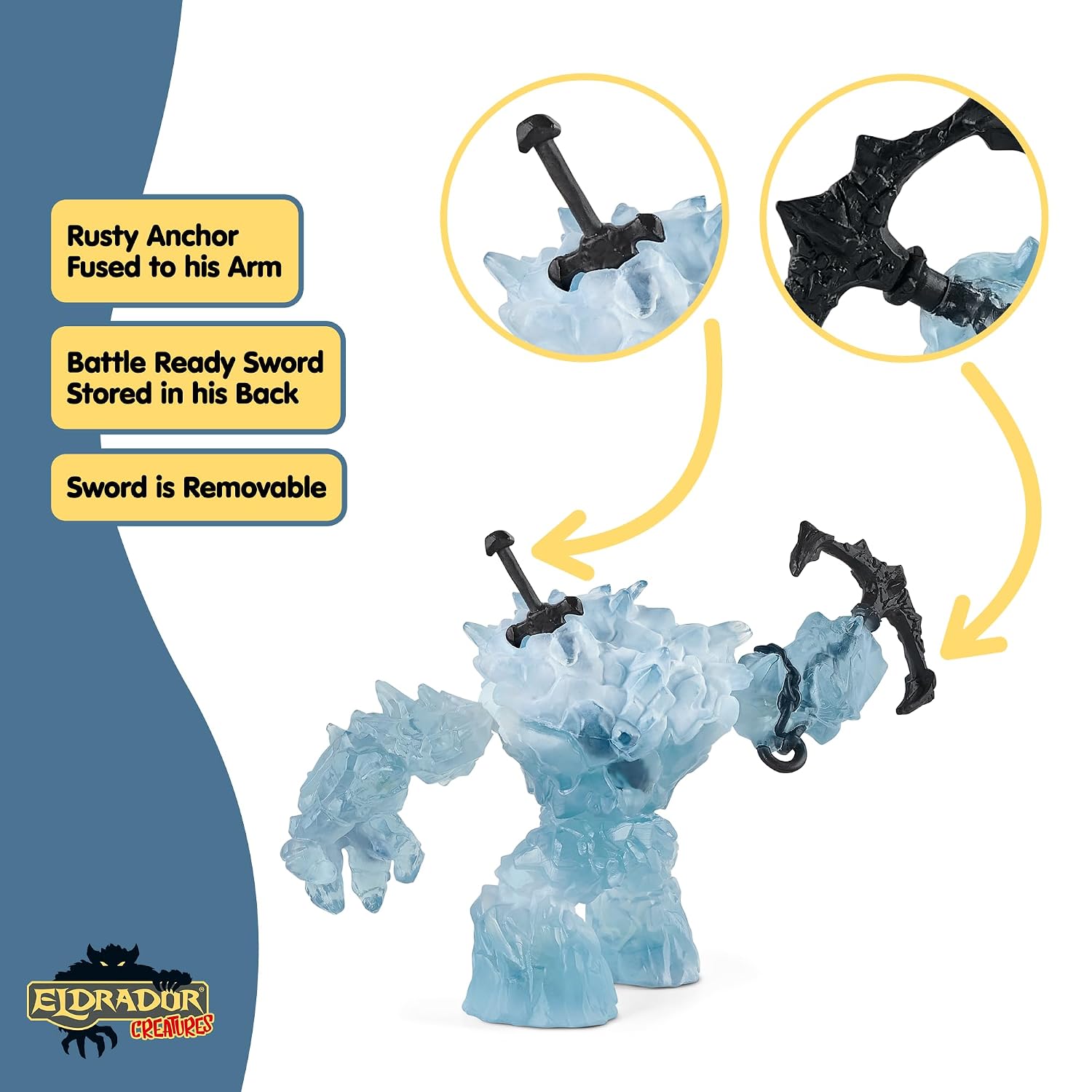 SCHLEICH ELDRADOR Creatures — Géant des neiges 7-12 ans – Image 5