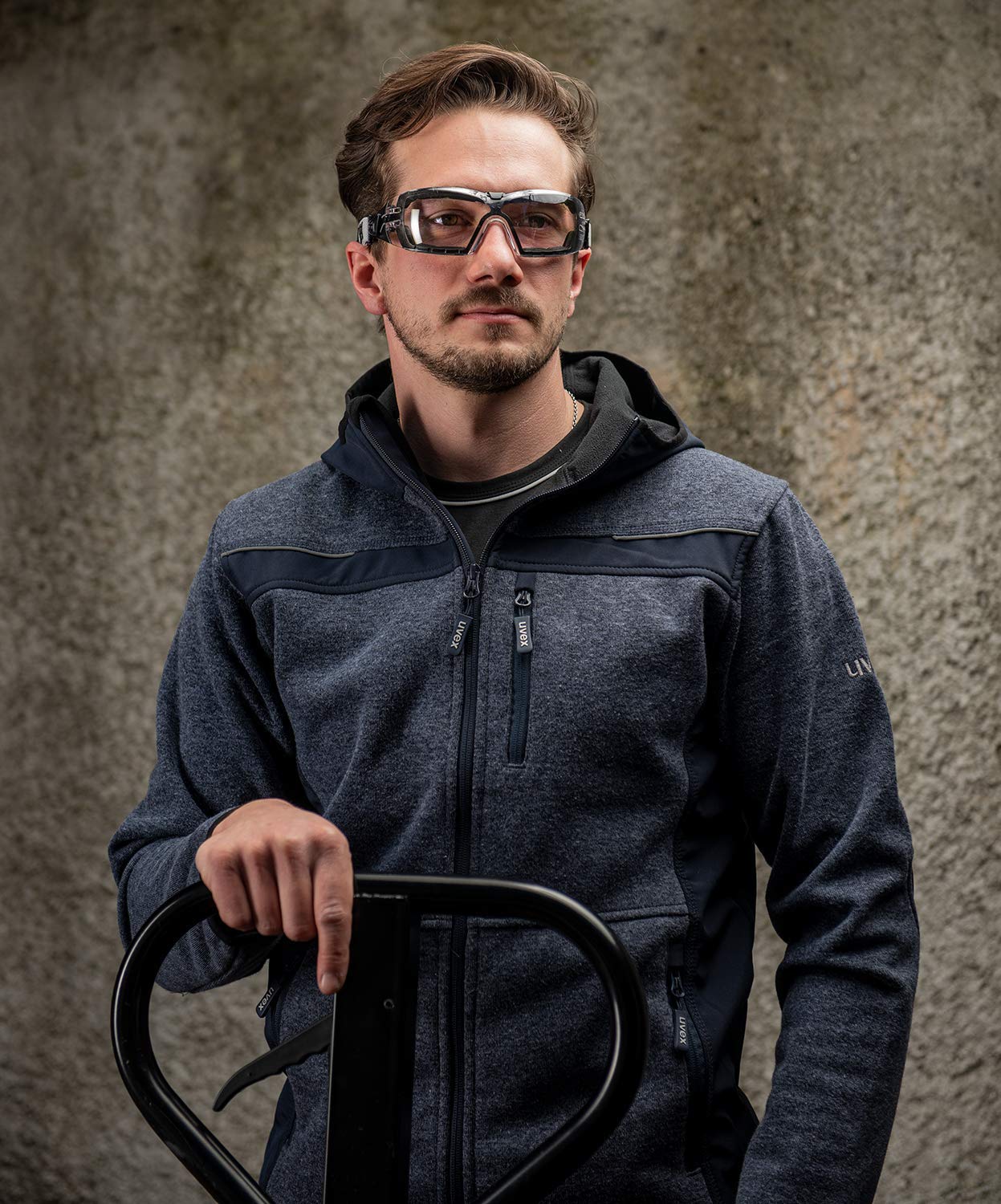 UVEX Pheos Guard — Lunettes de sécurité anti-buée – Image 5