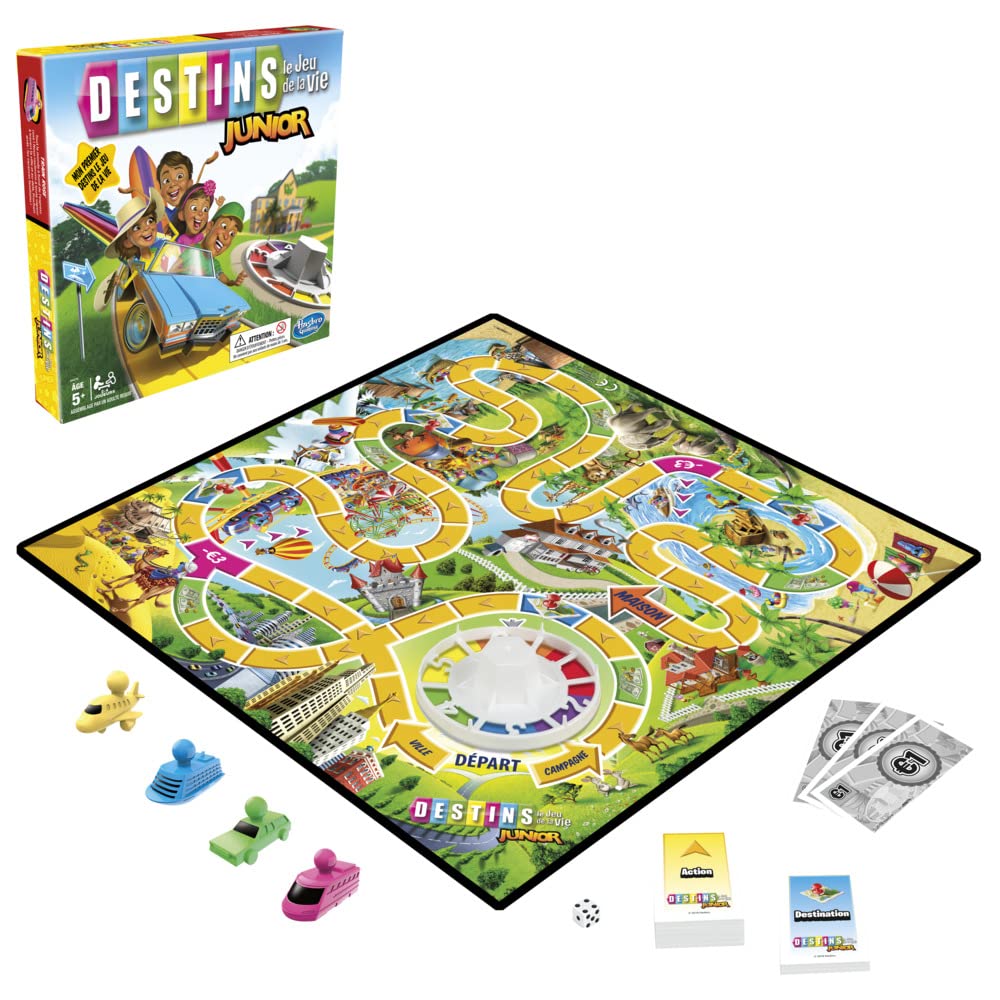 HASBRO Gaming Destins — Jeu de la Vie Junior – Image 2