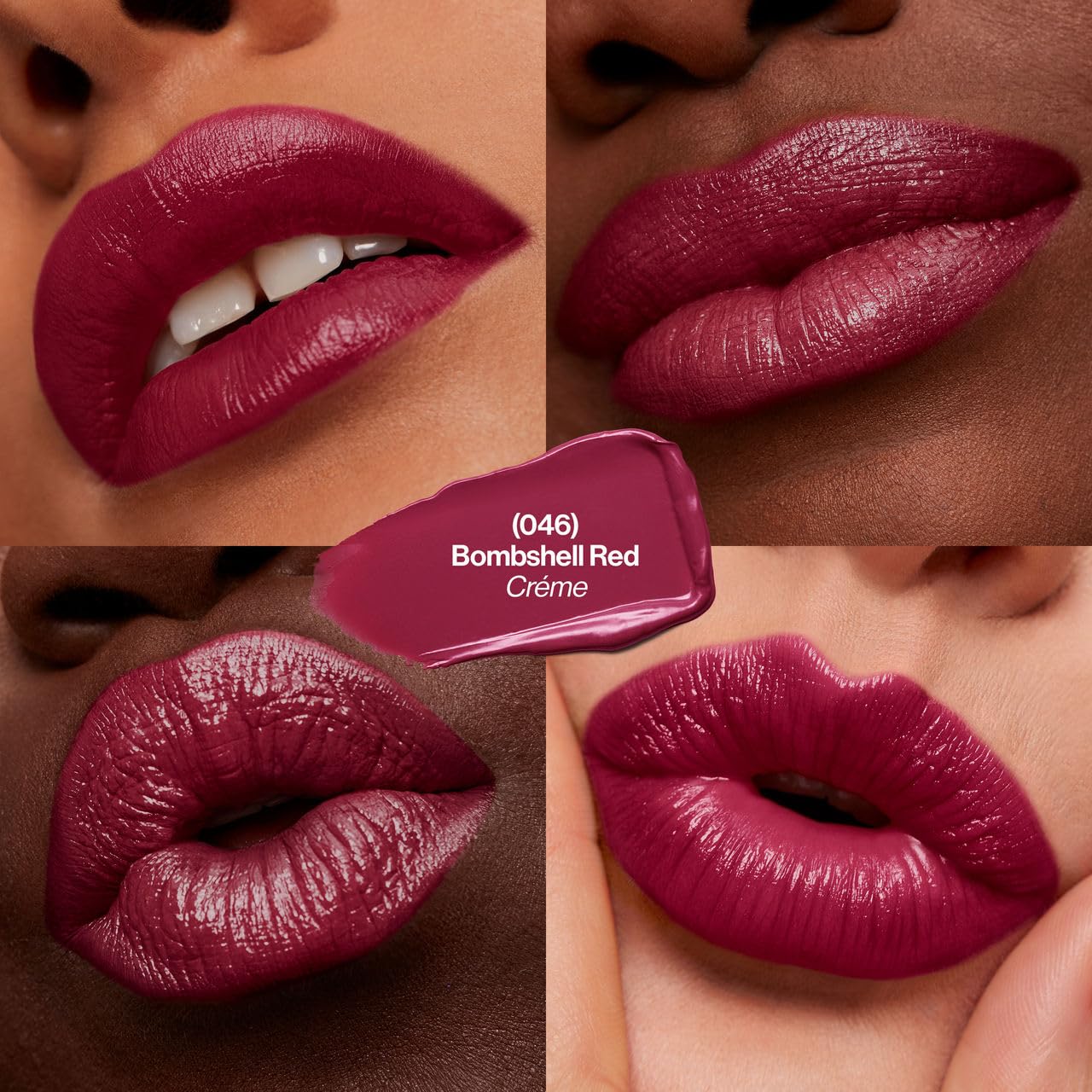 REVLON Super Lustrous — Rouge à lèvres crémeux 046 Bombshell Red – Image 2