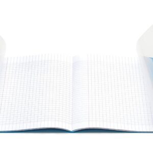 Alternative view of Clairefontaine 981402C Un Cahier Agrafé Koverbook Bleu - 24x32 cm 96 Pages Grands Carreaux Papier Blanc 90 g - Couverture Polypro